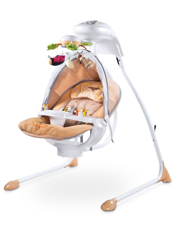 Detská hojdačka CARETERO Bugies beige