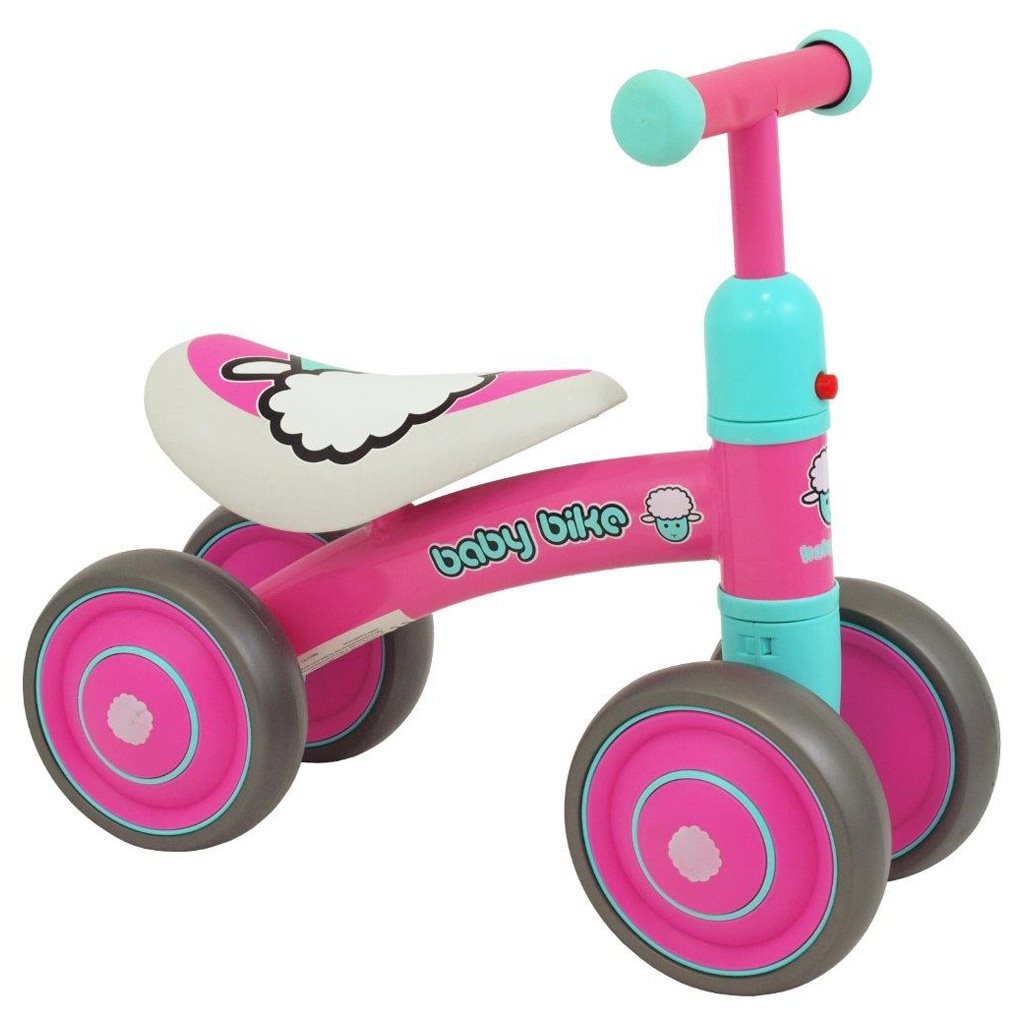 Detské odrážadlo Baby Mix Baby Bike ružové