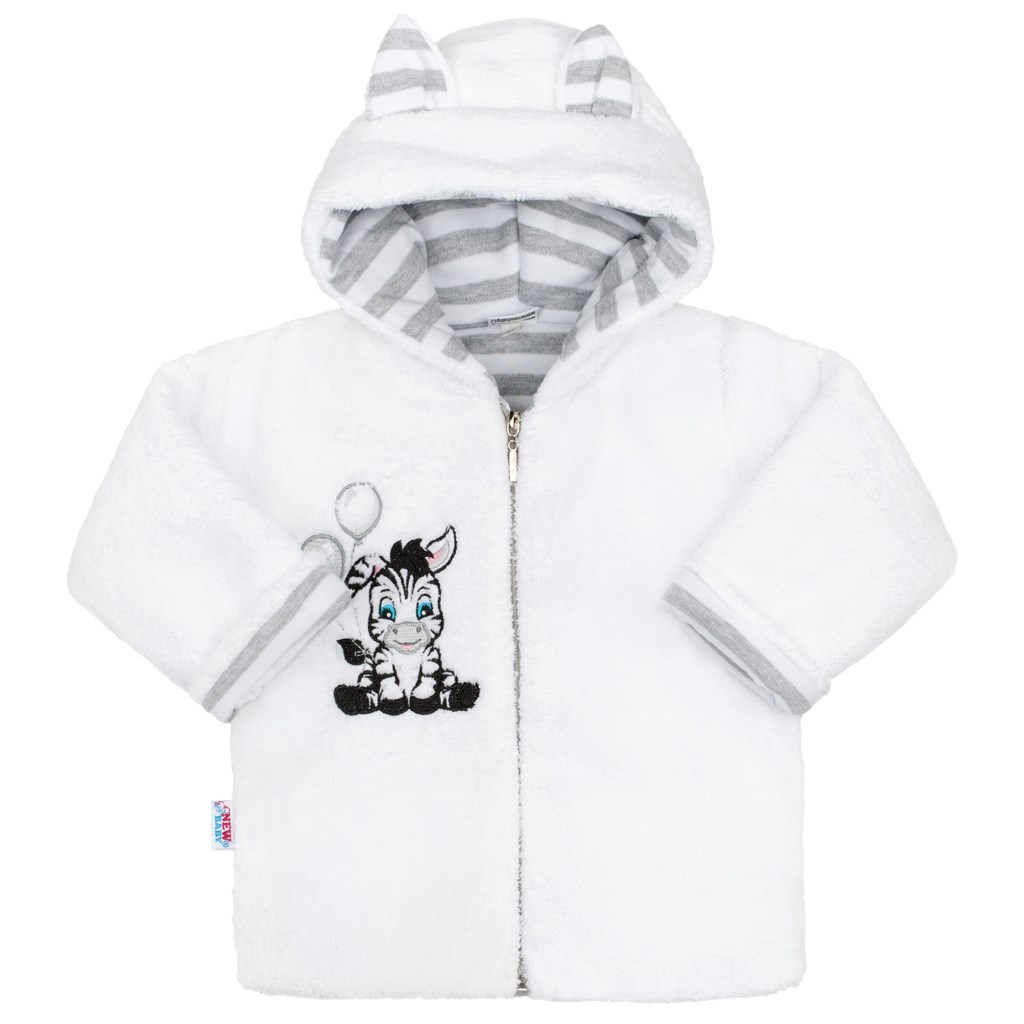 Luxusný detský zimný kabátik s kapucňou New Baby Zebra 80 (9-12m)