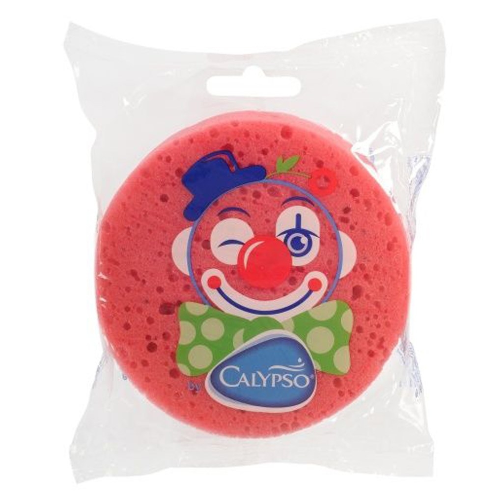 Kúpeľová huba Klaun Calypso tmavo ružová