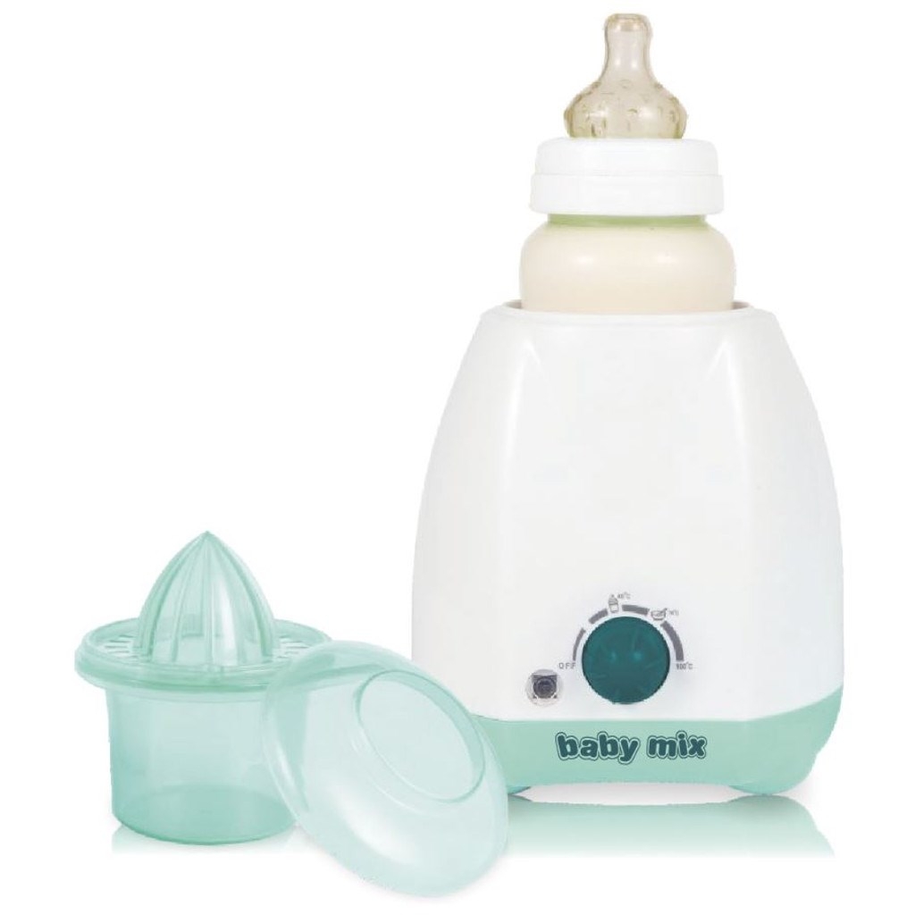 Elektrický ohrievač fliaš a detskej stravy s príslušenstvom Baby Mix zelený