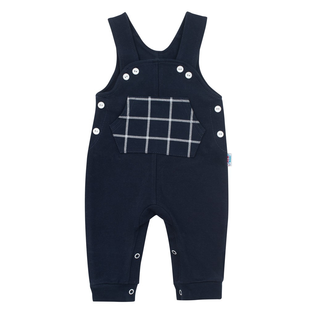 Detské záhradníčky New Baby Cool modré 74 (6-9m)