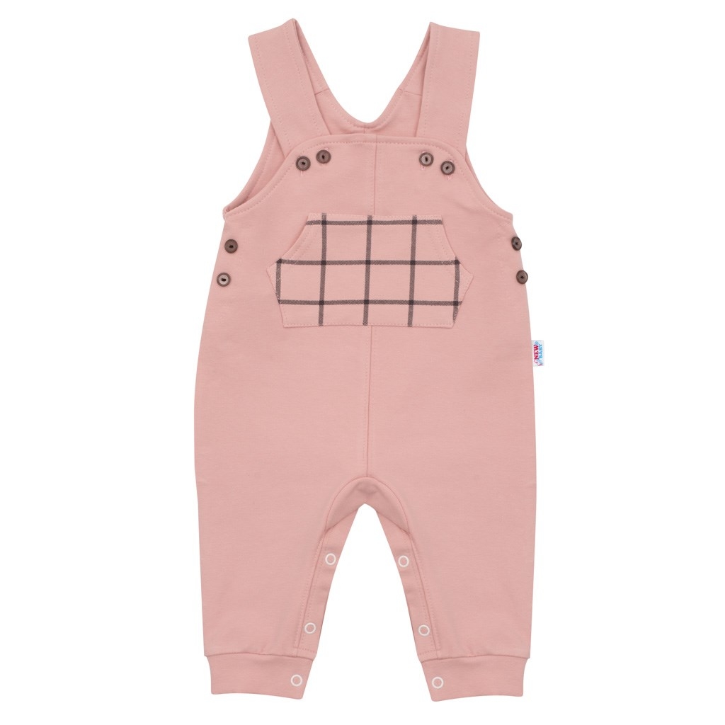 Detské záhradníčky New Baby Cool ružové 80 (9-12m)