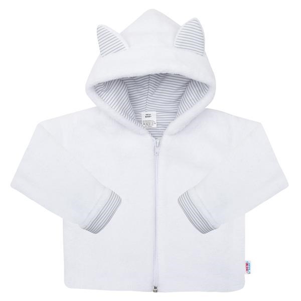 Luxusný detský zimný kabátik s kapucňou New Baby Snowy collection 56 (0-3m)