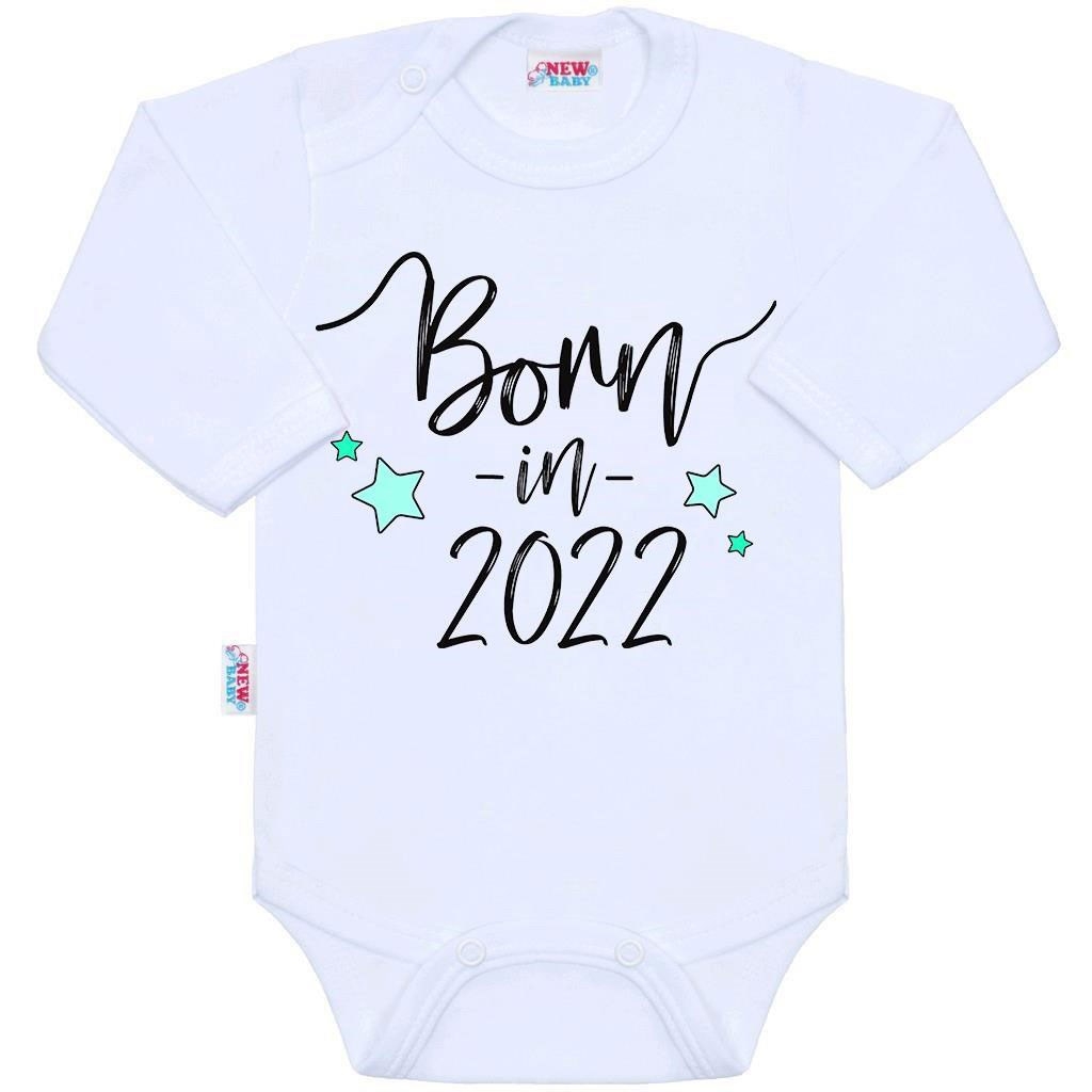 Body s potlačou New Baby Born in 2022 68 (4-6m)