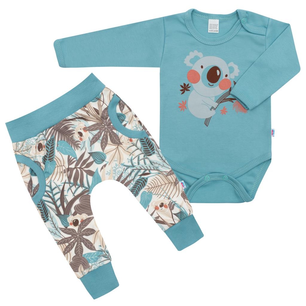 2-dielna bavlnená súprava New Baby Rebel mint 86 (12-18m)