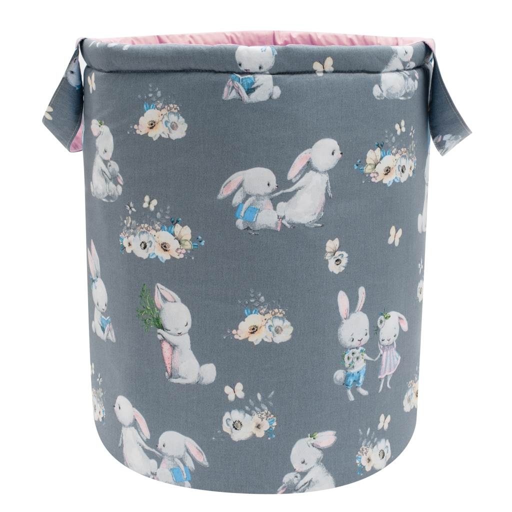 Kôš na hračky New Baby králiček ružový