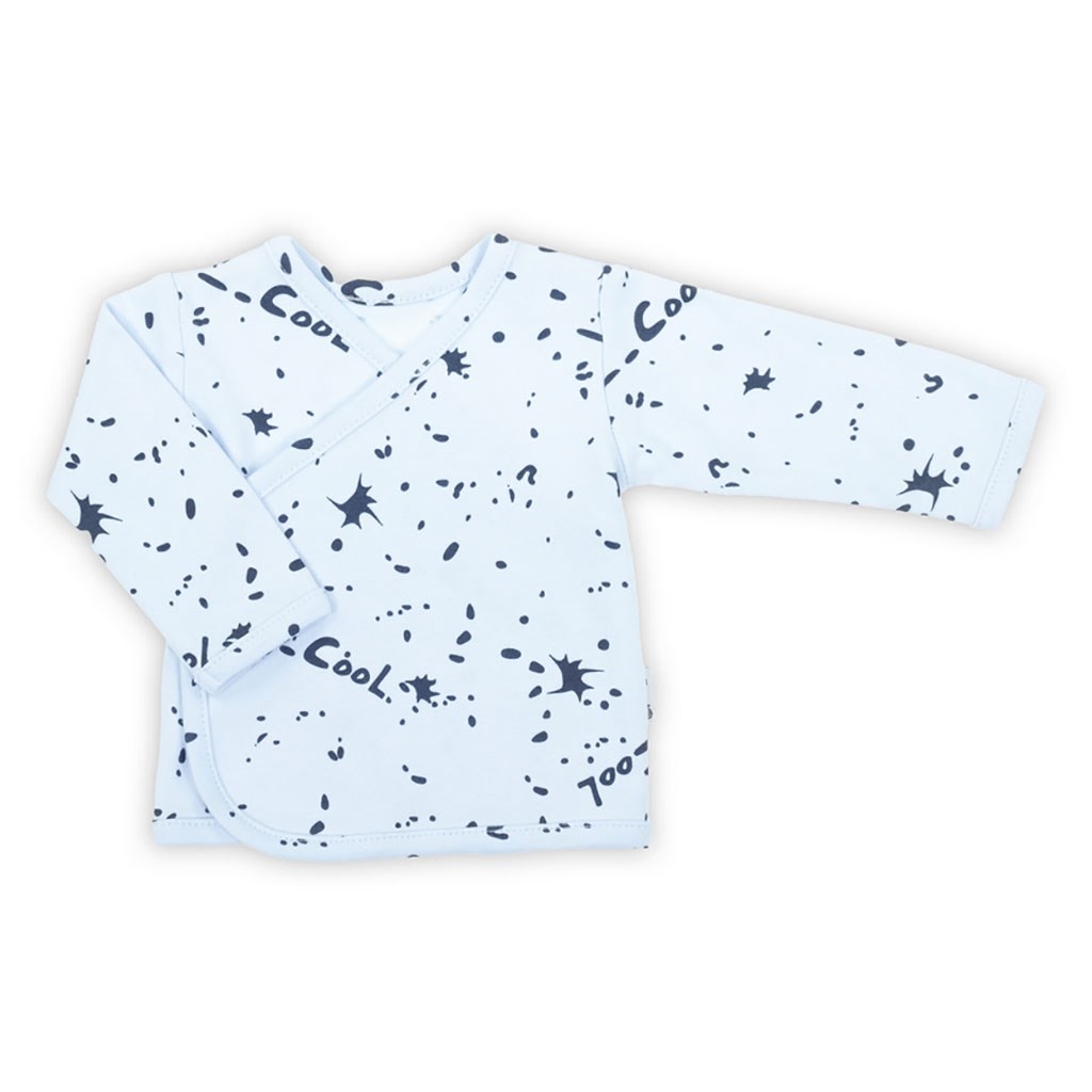 Dojčenská bavlněná košilka Nicol Max light 56 (0-3m)