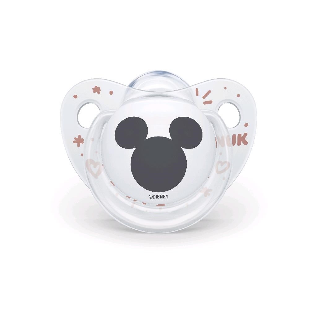 Cumlík Trendline NUK Disney Mickey Minnie 6-18m biely Box 6-18 m