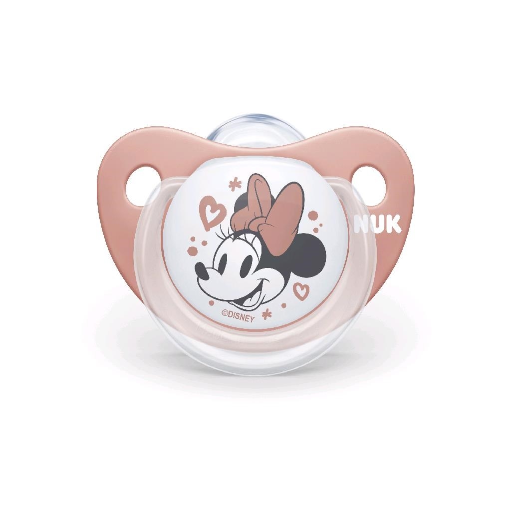 Cumlík Trendline NUK Disney Mickey Minnie 6-18m červený Box 6-18 m