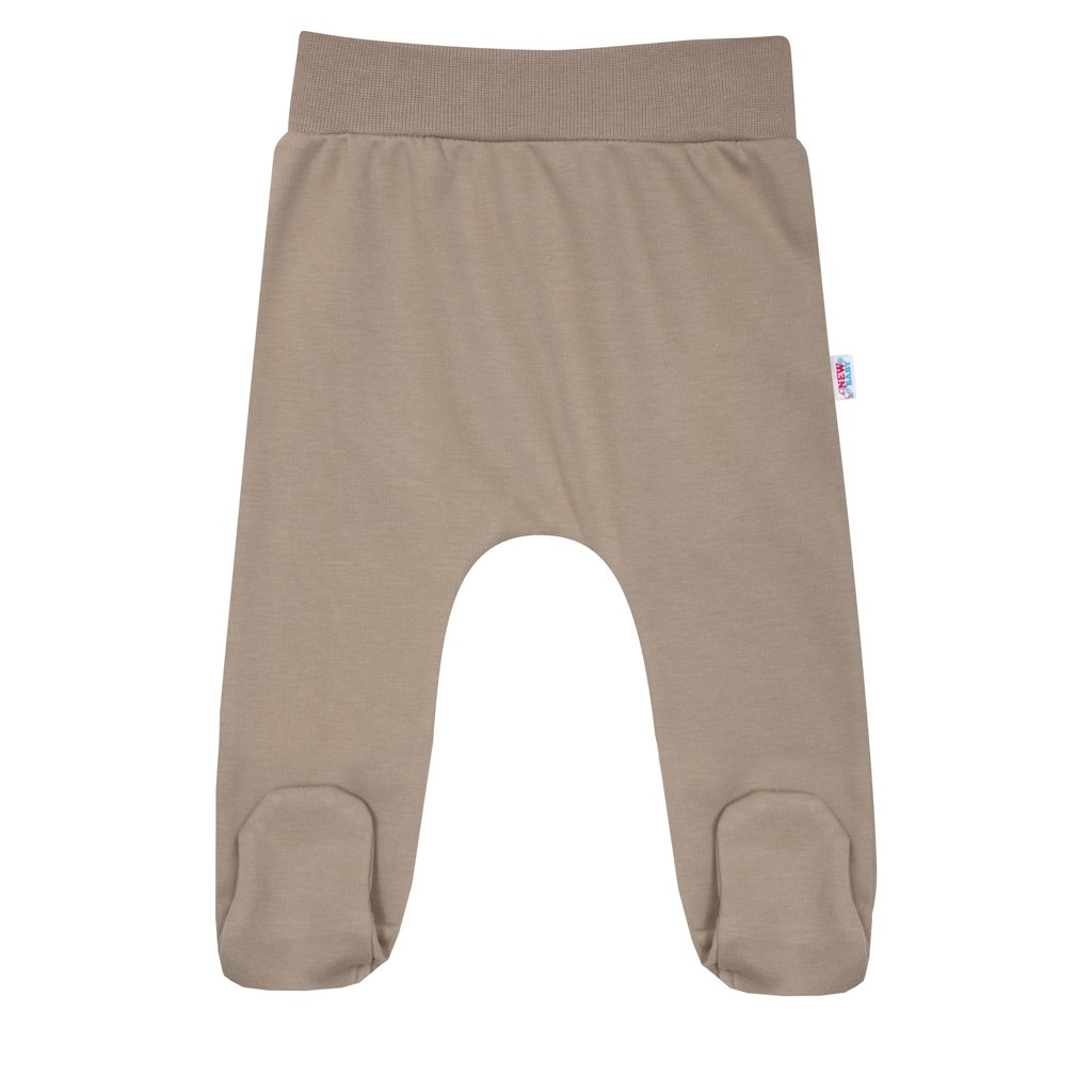 Dojčenské bavlnené polodupačky New Baby BrumBrum latte 62 (3-6m)