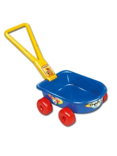 Detský vozík - modrý