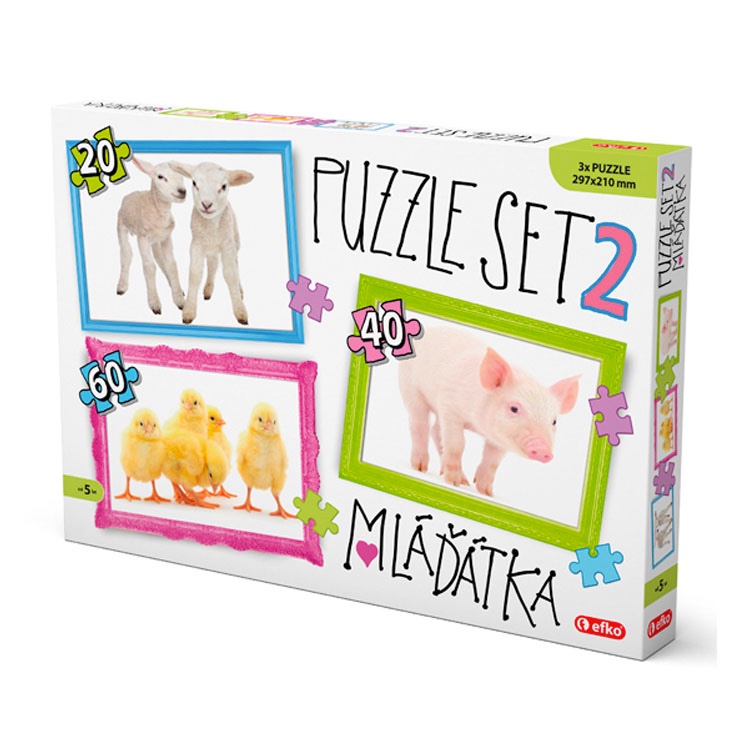 Puzzle Set 2 Mláďatka