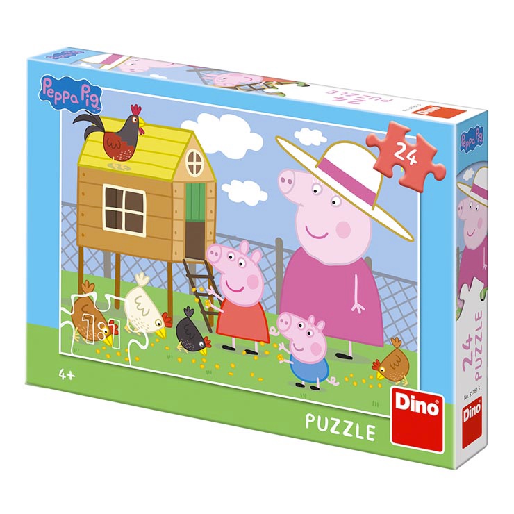 Puzzle Peppa Pig Sliepočky 24ks