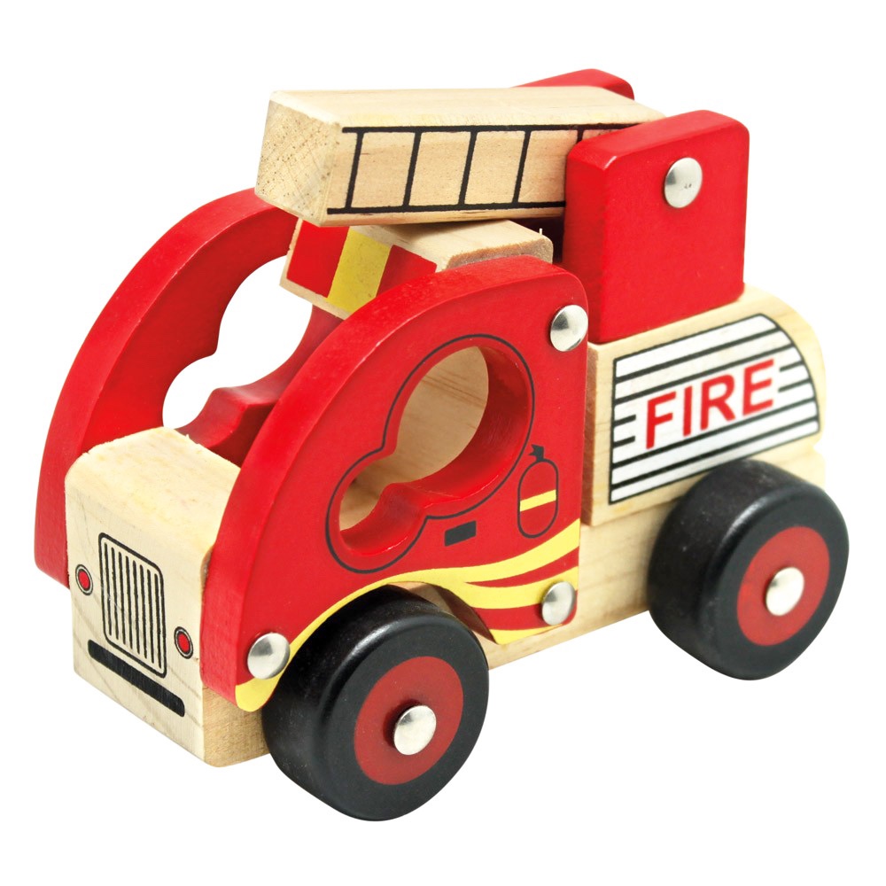 Obrázok Bino - Dřevěné auto hasiči