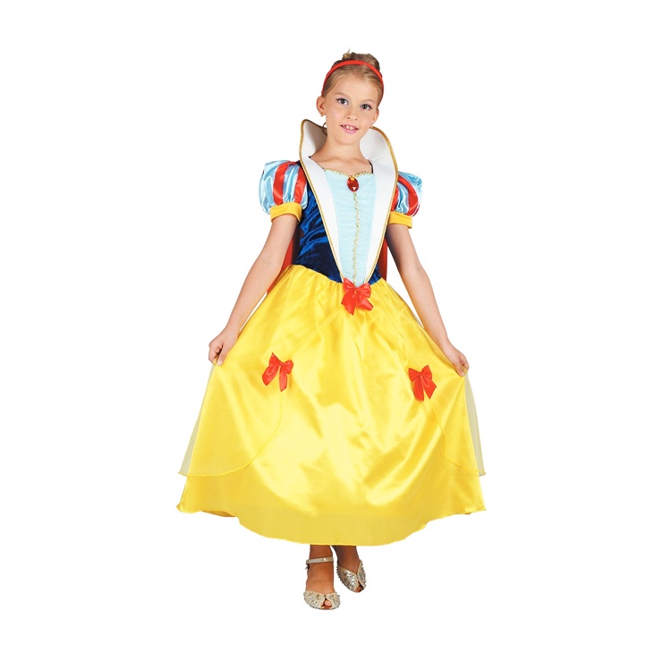 Šaty na karneval - Snehulienka