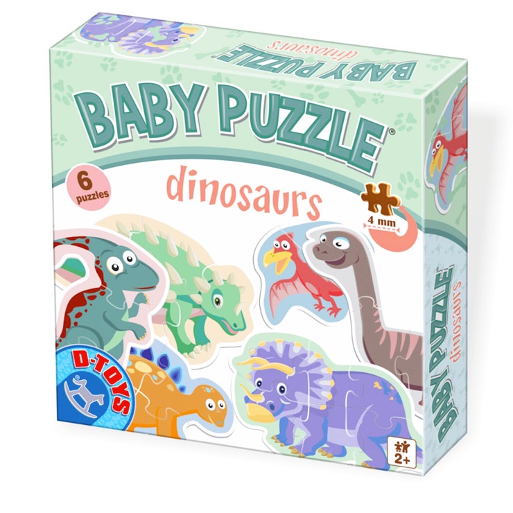 Puzzle Baby - dinosaury