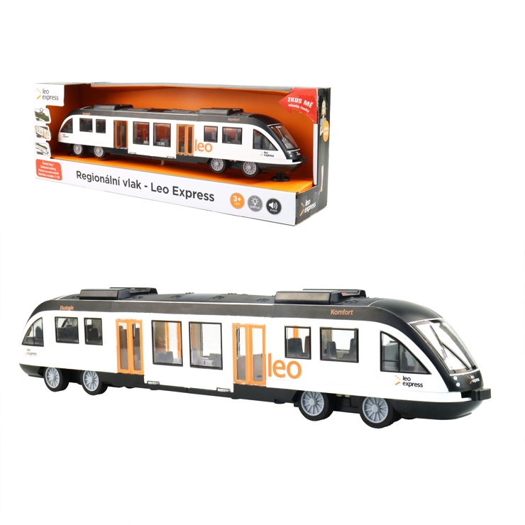 Regio - Leo Express na zorvačník so svetlem a zvukom
