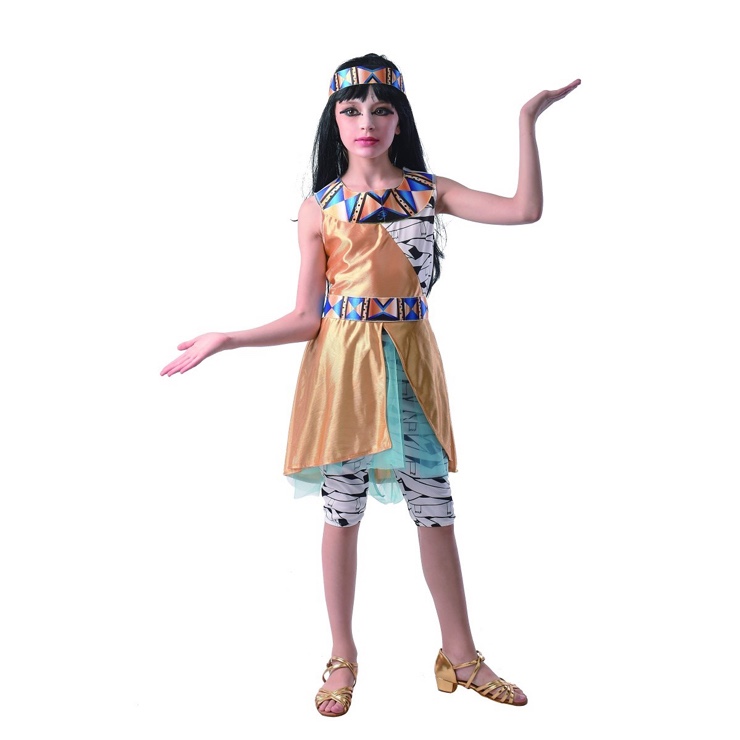 Šaty na karneval - Kleopatra, 120 - 130 cm