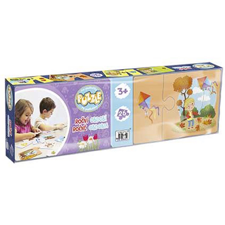 Puzzle pre predškolákov Ročné obdobia