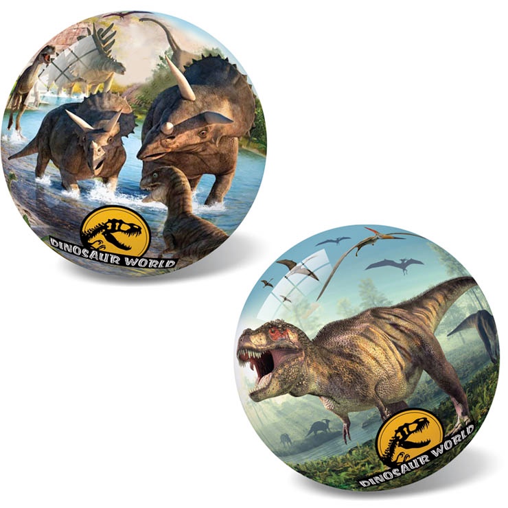 Lopta svet Dinosaurov 14cm