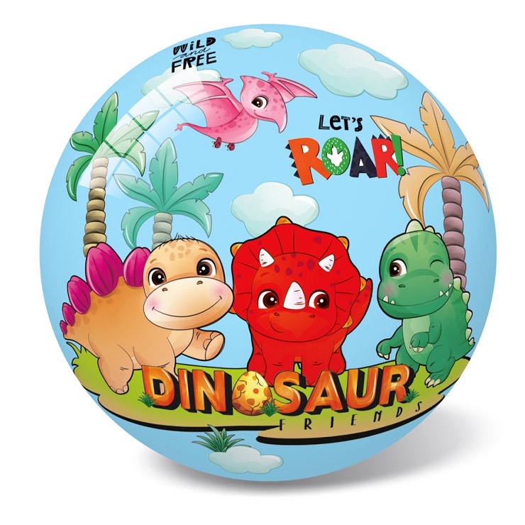Lopta Dinosaurus Friends 23cm