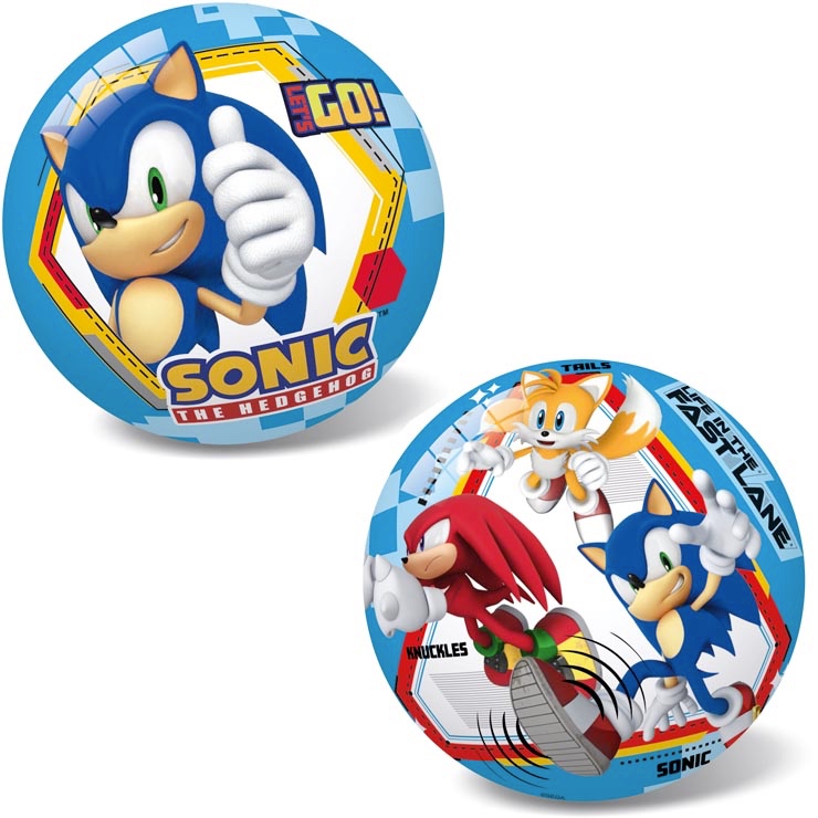 Lopta Sonic menšia