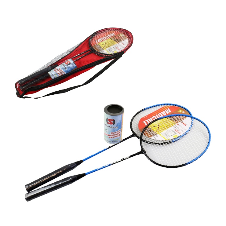 Kovová Badminton zostava - modrá, červená