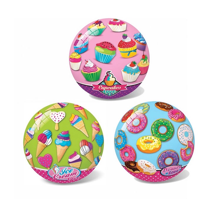 Lopta zmrzlina, cupcakes, donut 23cm