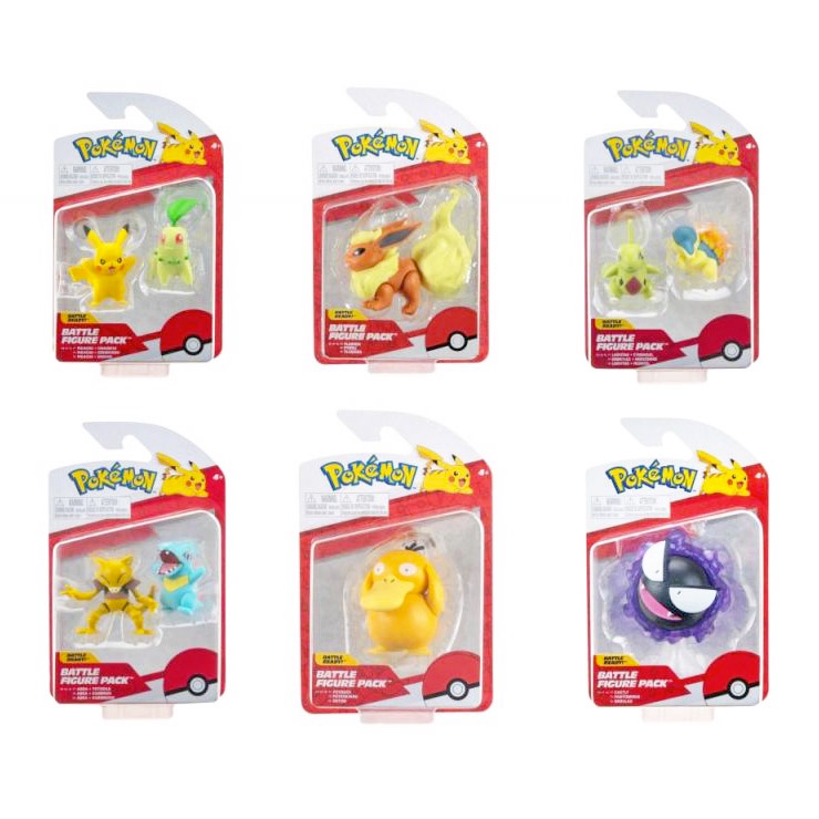 Pokémon Battle figúrky Ast.