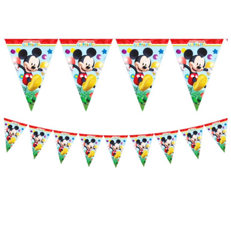 Vlajočky Girlanda - Mickey Mouse