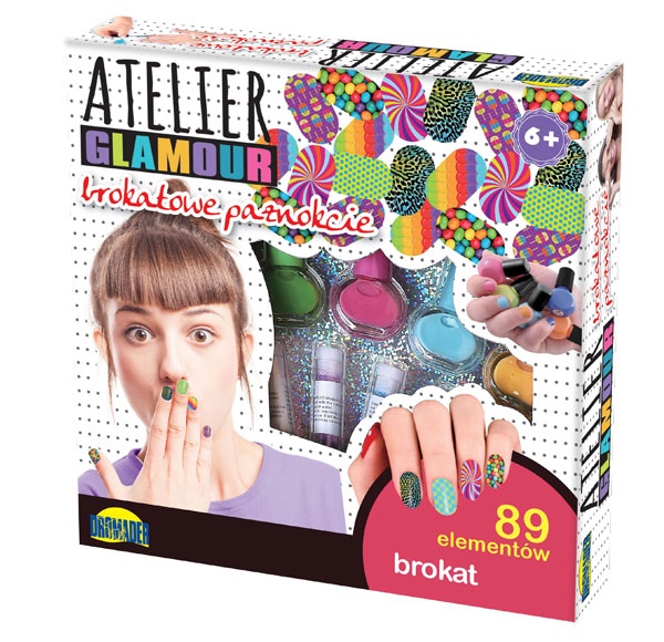 Atelier  Glamour - brokátové nechty