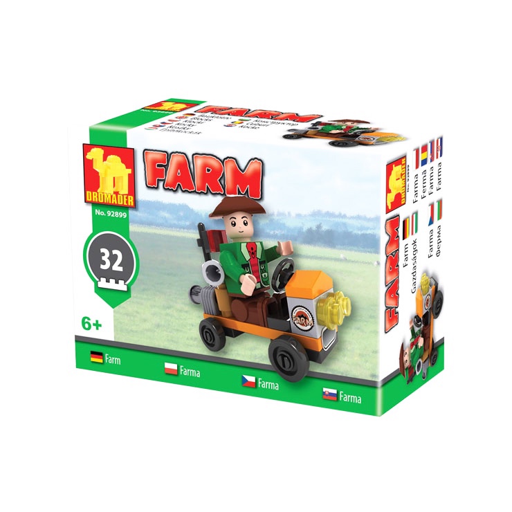 Stavebnica Farma traktor