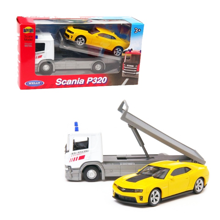 1:57 Scania P320 + 1:43 model METAL