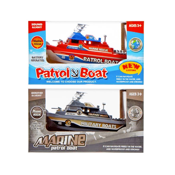 Loď Patrol na batérie