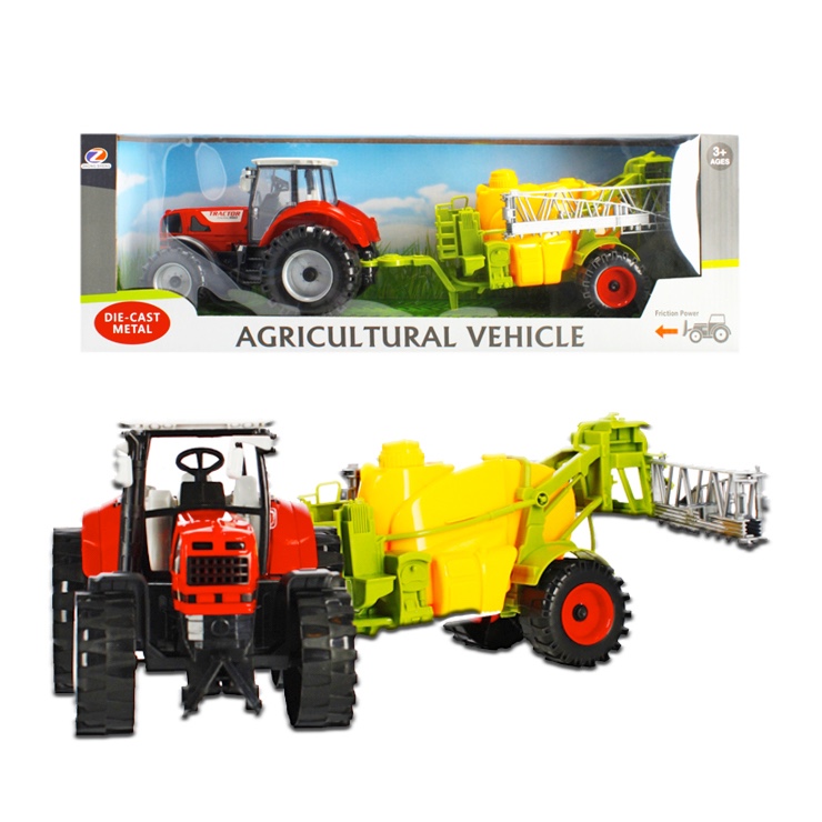Traktor s postrekovačom - pull back