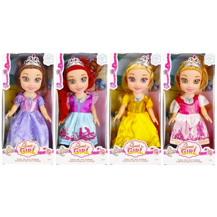 Bábika Princezná s korunkou
