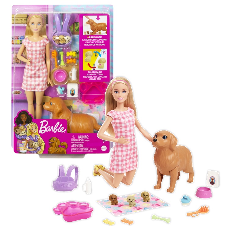Barbie - Narodenie šteniatok